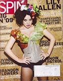 Feb 2009 *SPIN* Music Magazine Featuring, LILY ALLEN 