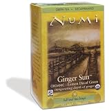 Numi Tea Ginger Sun Lemon Decaf Green, 1.13-Ounces (Pack of 6)