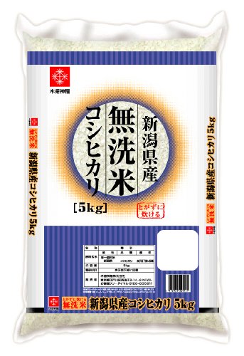 【精米】新潟県産 無洗米 こしひかり5kg 平成23年産