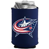 NHL Columbus Blue Jackets Navy Blue Collapsible Can Coolie