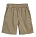 City Threads Boys' 100% Cotton Twill Shorts for School Play Summer Made in USA