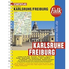 Falk Stadtatlas Gro�raum Karlsruhe / Freiburg
