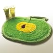 Naomi - [Green Apple] Kids Room Rugs (20.9 by 22 inches)