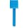 Qosina 17006 Blue Polyester Sponge on a Stick with HDPE Handle, 5" Length (Pack of 25)