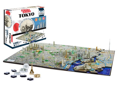 4D Tokyo Cityscape Time Puzzle (4D Cityscape)