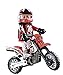Playmobil Motocross Rider 9357 special plus Item City Action Set Driver Figur with Bike