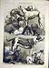 1862 ISLINGTON DOG SHOW PRIZE-DOGS ANIMAL OLD PRINT