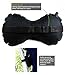 Comfy Travel Buddy Travel Air Pillow for Car, Airplane, Bus, Train, Home and Office Use, Black - Best Neck and Lumbar Support - Includes a Pack Sack and a Free Premium Quality Eye Mask Kit & Ear Plugs