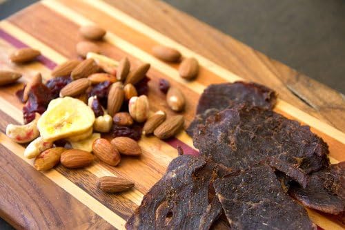 Paleo Beef Jerky, Dried Fruit & Nuts Snack Pack (Flavor:Black Pepper)