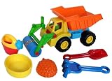 Dump Truck with Roller Sand Toy Set (6 Pcs. Set)