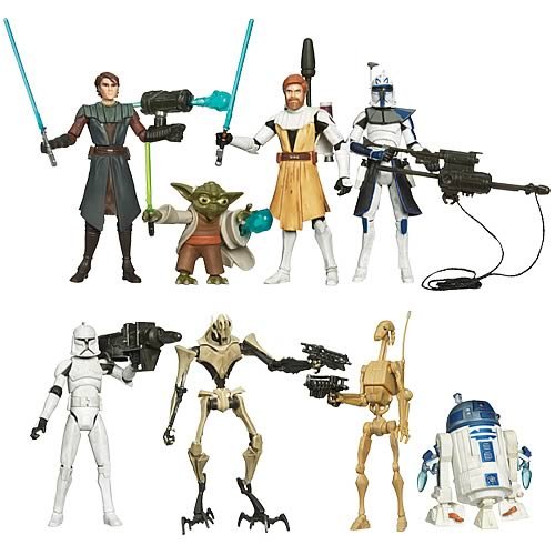 51yKWrWGGeL Star Wars Clone Wars Action Figures Wave 1 Revision 2