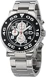 Adee Kaye Chronograph AK8026-MB Black Chronograph for Him Solid Case