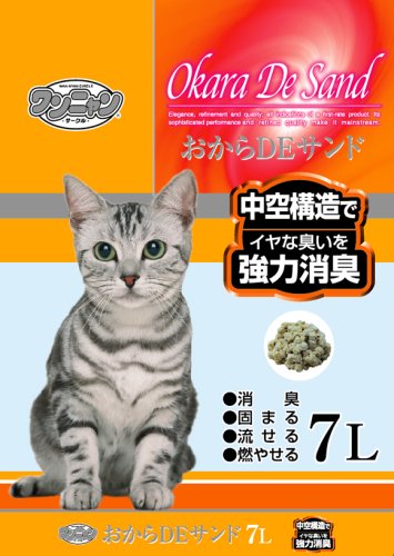 猫砂　おからDEサンド　7L