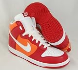 Nike - NIKE Dunk High Mens Red Basketball Shoes