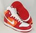 NIKE Dunk High Mens Red Basketball Shoes