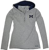 Michigan Wolverines -Women's- Impulse Thermal Long Sleeve Button Up Top