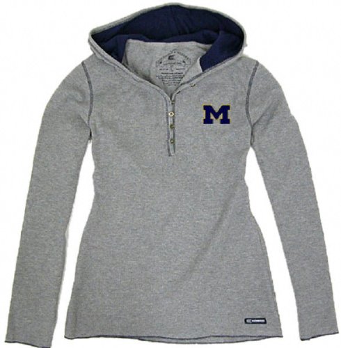 Buy Michigan Wolverines -Ladies- Impulse Thermal Long Sleeve Button Up Top