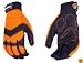 Black and Decker BD500S High Performance Work Gloves with Breathable Neoprene Between Fingers and Reinforced Fingertips, Small
