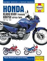 Honda XL600/650V and XRV750 Africa Twin (Haynes Service and Repair Manuals)