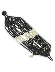 Josefina De Alba "Ancient Spirit " Metallic Cascade Bracelet