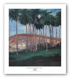 Palmera by Guillermo Menecier 29"x32" Art Print Poster