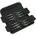 Wera 05073675001 Kraftform Micro Set/12 SB 1 - Elektroniker-Schraubendrehersatz in robuster G�rteltasche, 12-teilig