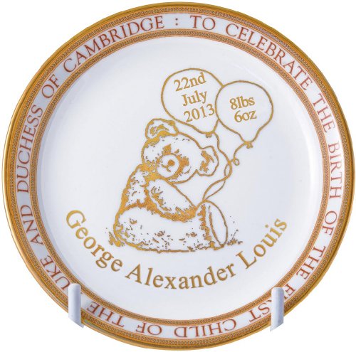 Caverswall Royal Baby 'Prince George of Cambridge' Sweet Dish
