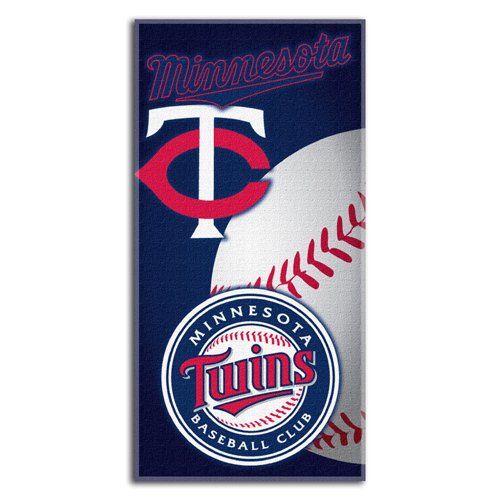 Minnesota Twins MLB Fiber Reactive Beach Towel (Emblem Series) (60x30