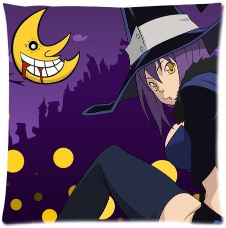 Japanese Anime Soul Eater Death The KID 05 Pattern Pillowcase High quality cotton Nice Two Side Printing 18x18 inches soft Pillow Case