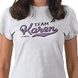 Mob Wives: Team Karen Tee - Ladies