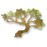 Brass Tree Pin
