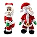 Christmas Santa Claus Figure Twisted Hip Twerking Singing Electric Toys for Kids XMAS Decorations (Wiggle hip)