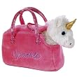 Aurora Fancy Pals Pet Carrier UNICORN Purse w/8" Plush
