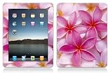 Bundle Monster Vinyl Skin Case Cover Art Decal Sticker Protector Accessories for Apple Ipad Tablet 16gb, 32gb, 64gb Wifi or 3G - Pink Plumeria