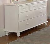 Hillsdale Westfield White Dresser