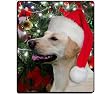 Labrador Retriever Christmas Mousepad