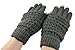Bao Xin Wool Knitted Glove Special Designed for Touch Screen Cell Phone / Tablet /Mp5 etc ,Soft and Cold Proof (Gray)
