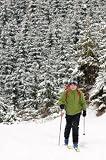 Wallmonkeys Peel and Stick Wall Decals - Ski Touring - Removable Graphic