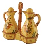 Review ACK  / OIL & VINEGAR CRUET SET BAMBOO ROOSTER
