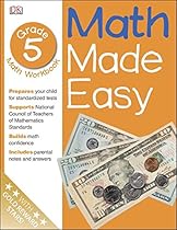 Math Made Easy: Fifth Grade Workbook