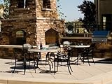 Tropitone Antico Cast Metal Patio Aluminum Dining Set