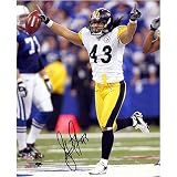 Troy Polamalu Pittsburgh Steelers - Celebration - 8x10 Autographed Photograph