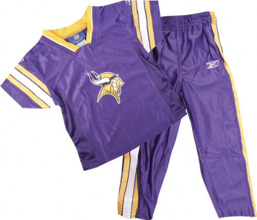 Minnesota Vikings Toddler Football Jersey & Pant Set