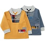 【アウトレット】 La Chiave トレーナー(80～130cm) キムラタンの子供服 ネイビーブルー 90 ( 53354x53554-144 )