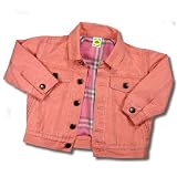 Baby and Toddler Lined Boutique Pink Jean Jackets 