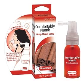 Pipedream Products Comfortably Numb Deep Throat Cinnamon, RedComfortably Numb Deep Throat Spray