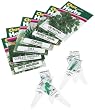Chia Herb Garden Seeds, 6 Varieties Of Seeds, Basil, Dill, Parsley, Cilantro, Marjoram, Chives (Pack of 2)