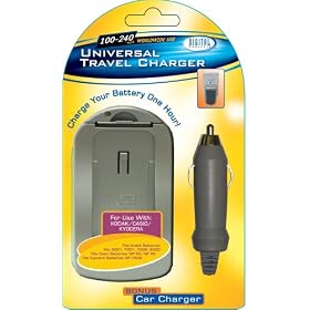 Digital Concepts CH3450S-KOD AC DC 100-240 Volt Universal Charger for Kodak Klic 5001,... by Sakar