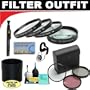 Deluxe 7 Piece Filter Kit Which Includes A +1 +2 +4 +10 Close-Up Macro Filter Set with Pouch + High Resolution 3-piece Filter Set (UV, Fluorescent, Polarizer) + 6-Piece Deluxe Cleaning Kit + Lens Adapter Tube (If Needed) + Lenspen + Lens Cap Keeper + DB ROTH Micro Fiber Cloth For The Canon PowerShot G10 Digital Camera