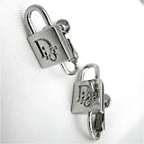 Christain Dior クリスチャンディオール ロゴ ロックモチーフ シルバーイヤリング D69283